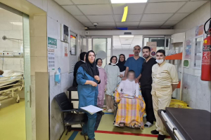 ترخیص جوان ۱۸ ساله با ۸۵ درصد سوختگی از مرکز تخصصی سوختگی اصفهان