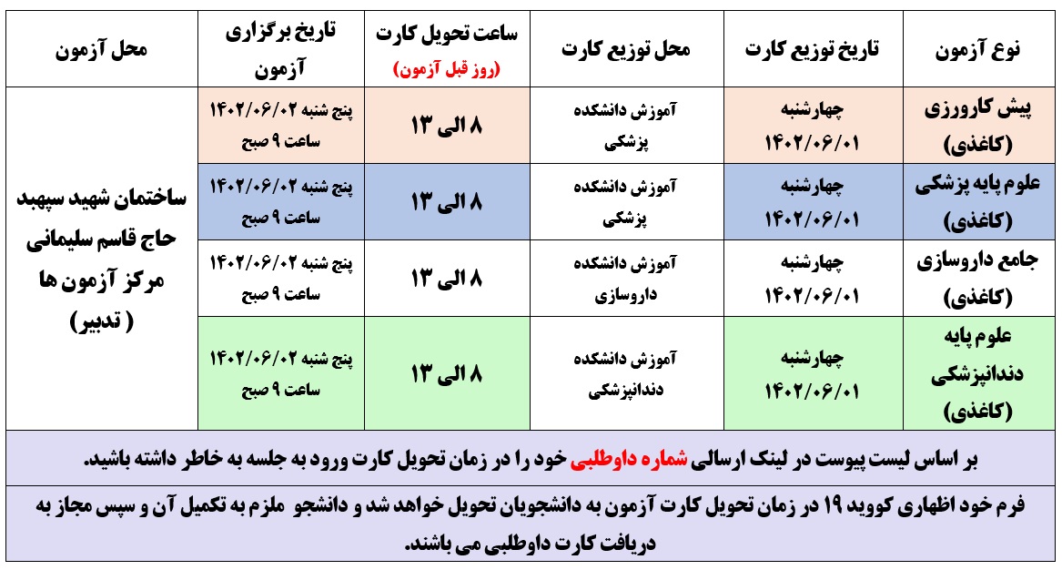 آزمون جامع