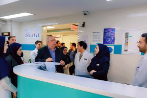 اورژانس بیمارستـان امیـن رتبـه نخست استـان را کسب کرد / بازدید رئیـس دانشـگاه از بیمارستان