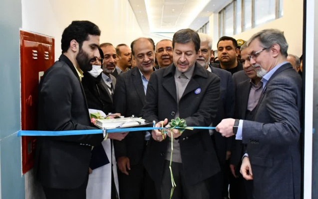 افتتاح مجموعه پروژه‌های عمرانی، آموزشی و درمانی مرکز آموزشی درمانی الزهرا(س) با حضور مقامات ملی و استانی