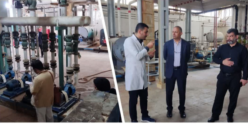  بازدید رئیس پدافند غیرعامل دانشگاه از مراکز درمانی اردستان 
