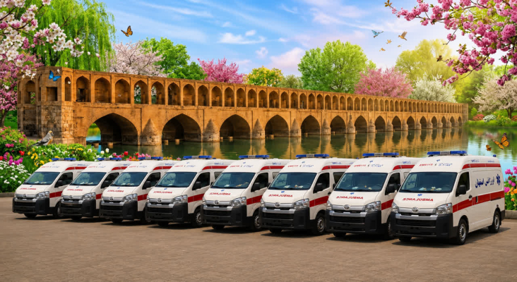 نوسازی ناوگان اورژانس اصفهان