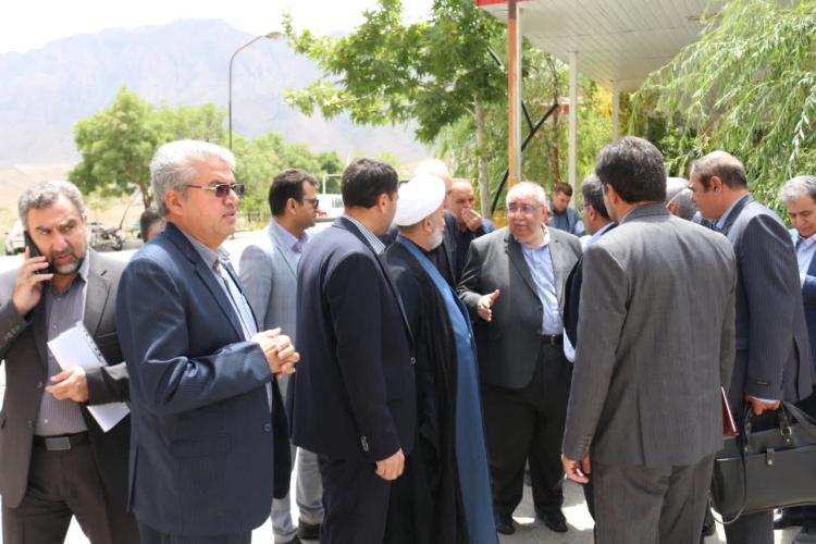 بازدید رییس دانشگاه از بیمارستان شهرستان فریدونشهر