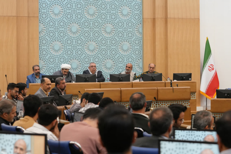 اجتماع بزرگ بسیجیان دانشگاه با عنوان «هم‌عهد تا ظهور» در دانشگاه 