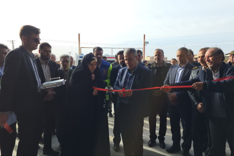 افتتاح دومین پایگاه اورژانس هوایی استان اصفهان در شهرستان خور و بیابانک