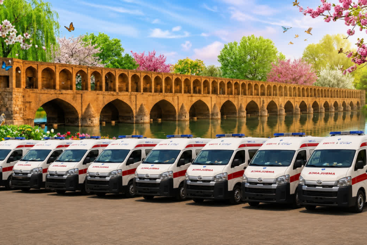 نوسازی ناوگان اورژانس اصفهان