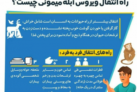 راه های انتقال ویروس آبله میمونی چیست