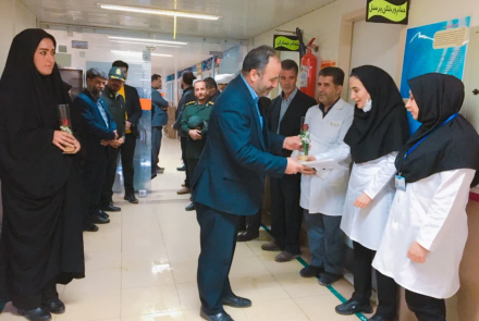 تجلیل از مقام شامخ پرستاران