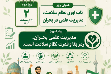 روزشمار هفته ملی سلامت/ ۲۵ تا ۳۱ اردیبهشت 