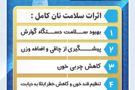 انتخاب سلامتی با مصرف نان سبوس دار