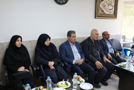 بازدید رییس دانشگاه از بیمارستان شهرستان فریدونشهر