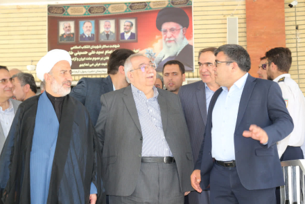 بازدید رییس دانشگاه از بیمارستان شهرستان فریدونشهر