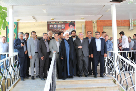 بازدید رییس دانشگاه از بیمارستان شهرستان فریدونشهر