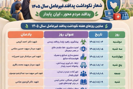 هفته پدافند غیرعامل گرامی باد