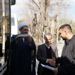 آیین بدرقه کاروان راهیان نور دانشگاه؛