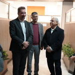 بازدید معاون اجرایی معاونت تحقیقات و فناوری وزارت بهداشت از دانشگاه به مناسبت هفته پژوهش