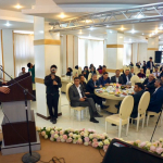 حضور مهندس موهبتی در مراسم گرامیداشت روز پرستار شهرستان مبارکه