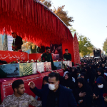 آیین استقبال دانشگاهیان از کاروان اهالی بهشت در دانشگاه برگزار شد