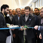 افتتاح مجموعه پروژه‌های عمرانی، آموزشی و درمانی مرکز آموزشی درمانی الزهرا(س) با حضور مقامات ملی و استانی