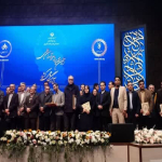 تقدیر از دکتر سیداحمد واعظ در آیین سرآمدان علمی کشور